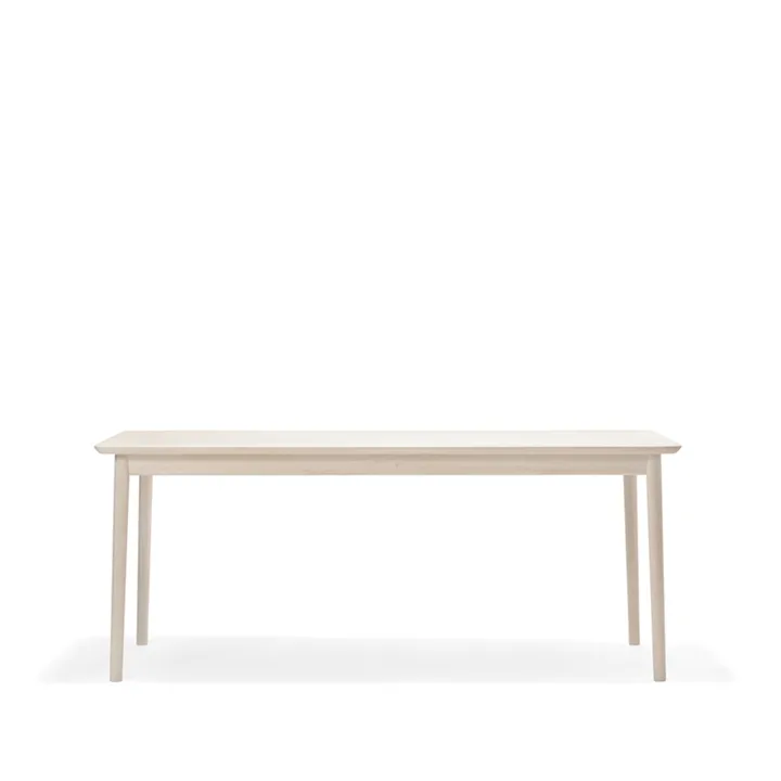 Prima Vista bord - björk ljus mattlack, 120cm, 1 ilägg - Stolab