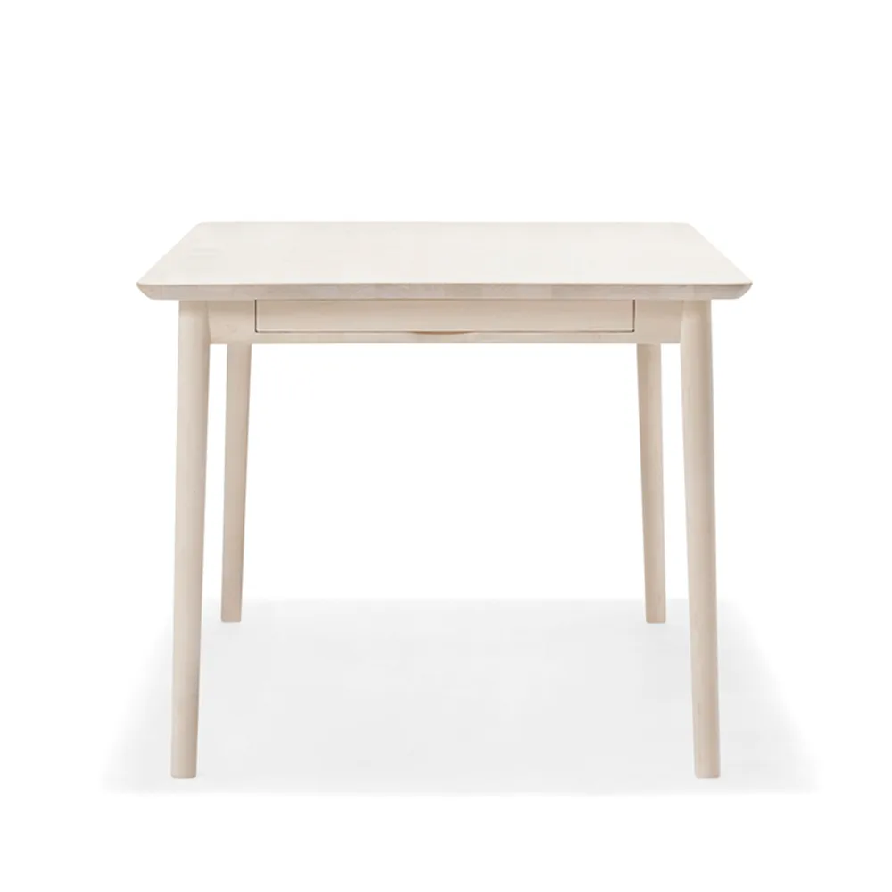 Prima Vista bord, björk ljus mattlack, 120cm, 1 ilägg Stolab