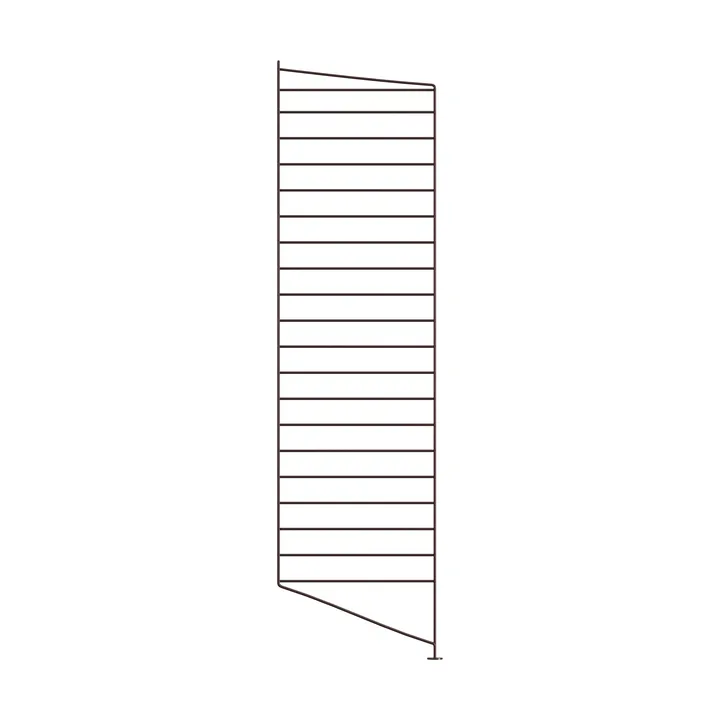 String golvgavel - Mörkbrun, 115x30 cm, 1-pack - String