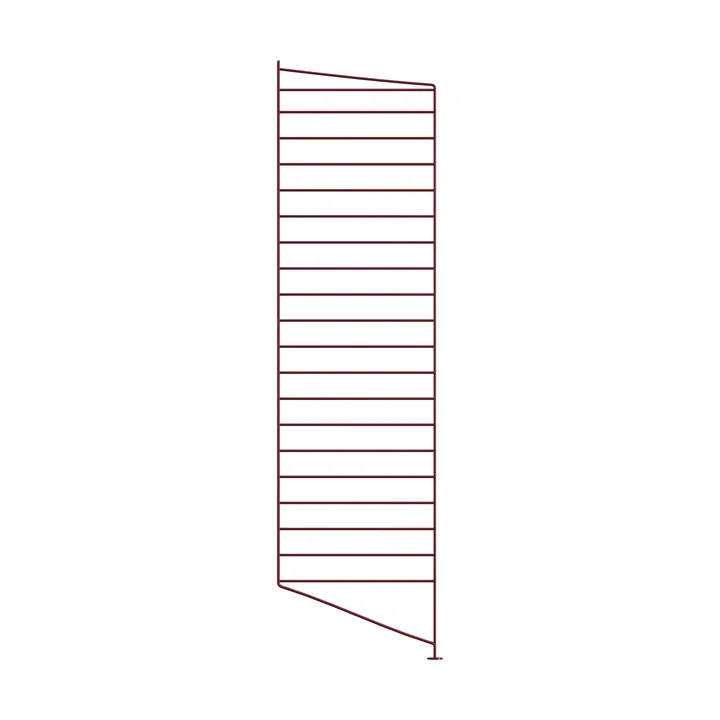 String golvgavel - Mörkröd, 115x30 cm, 1-pack - String
