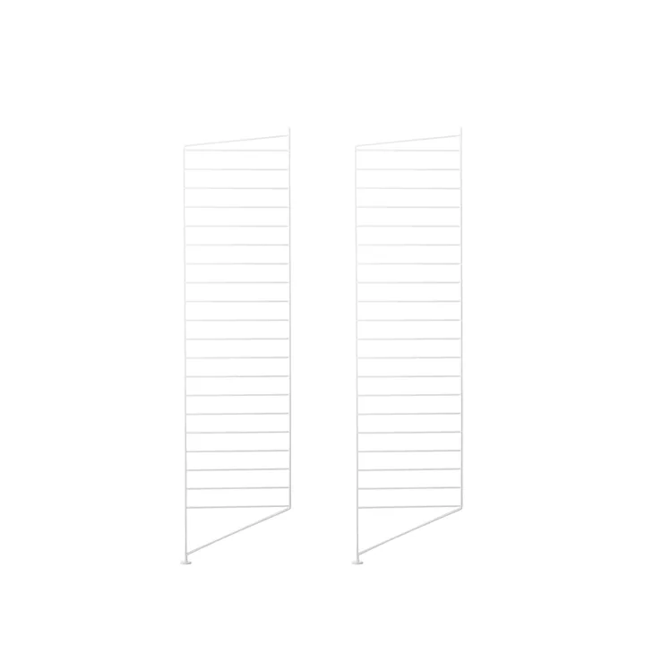 String golvgavel - vit, 115x30 cm, 2-pack - String