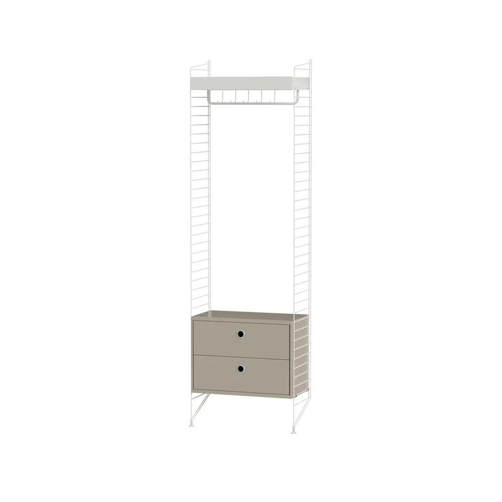 String hall beige & vit - Kombination M String
