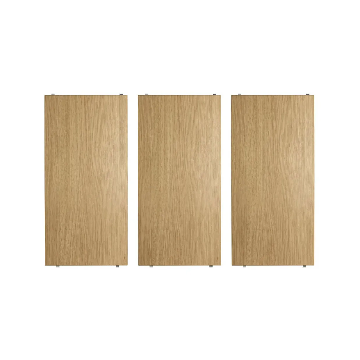 String hyllplan, ek, 58x30 cm, 3-pack String
