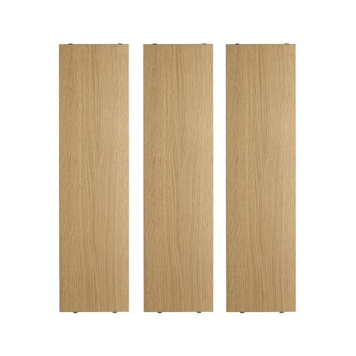 String hyllplan - ek, 78x20 cm, 3-pack - String