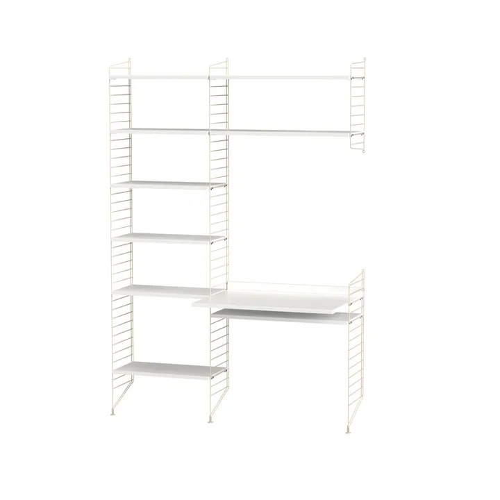 String kontor vit & beige - Kombination G - String