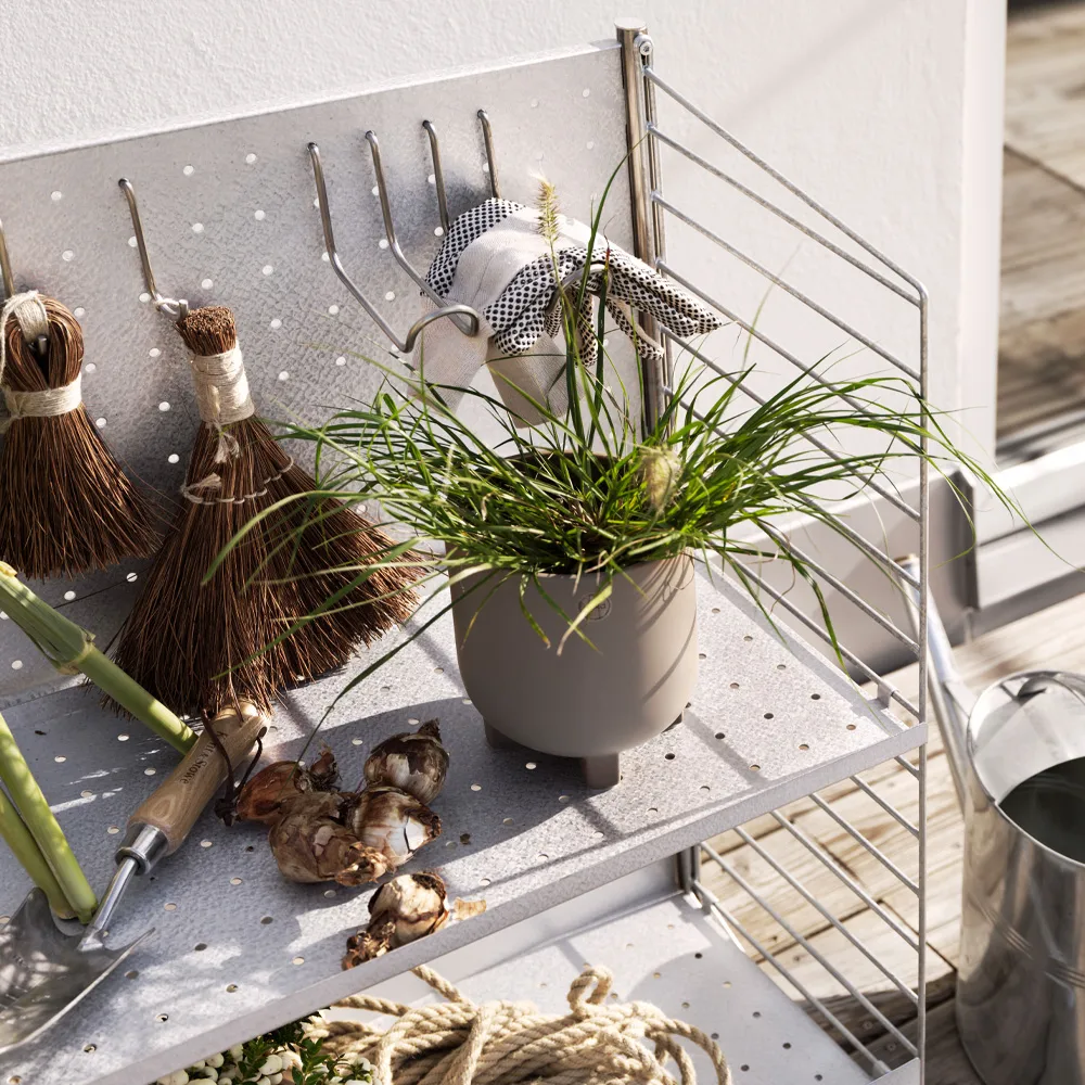 String Outdoor fristående krok, rostfritt stål, 4-pack String
