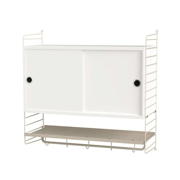 String sovrum vit & beige - Kombination F - String