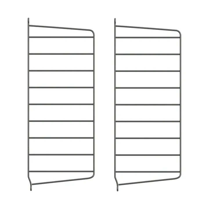 String väggavel - Mörkgrå, 50x20 cm, 2-pack - String