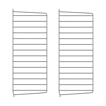 String väggavel - Mörkgrå, 75x30 cm, 2-pack - String