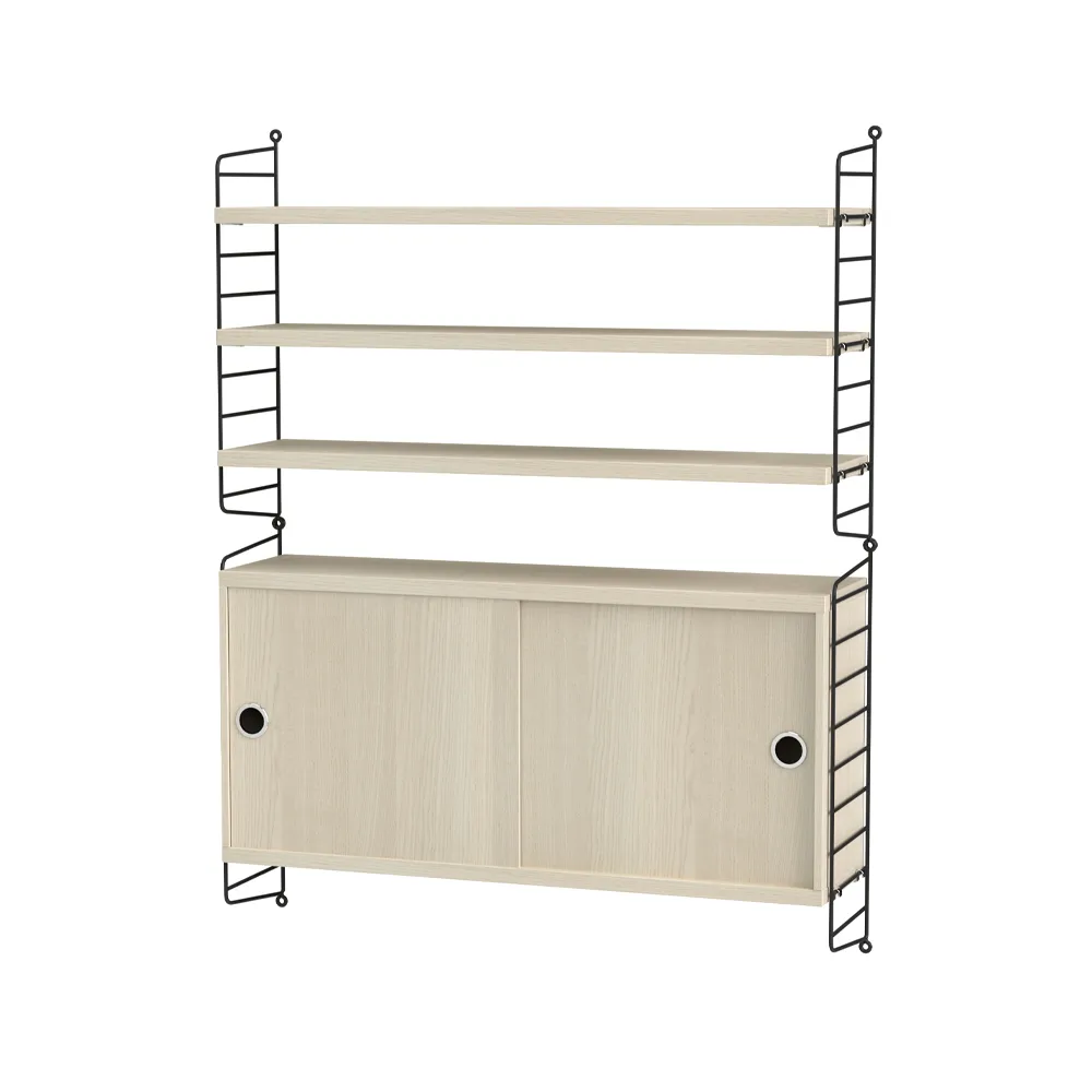 String vardagsrum ask & svart - Kombination I String