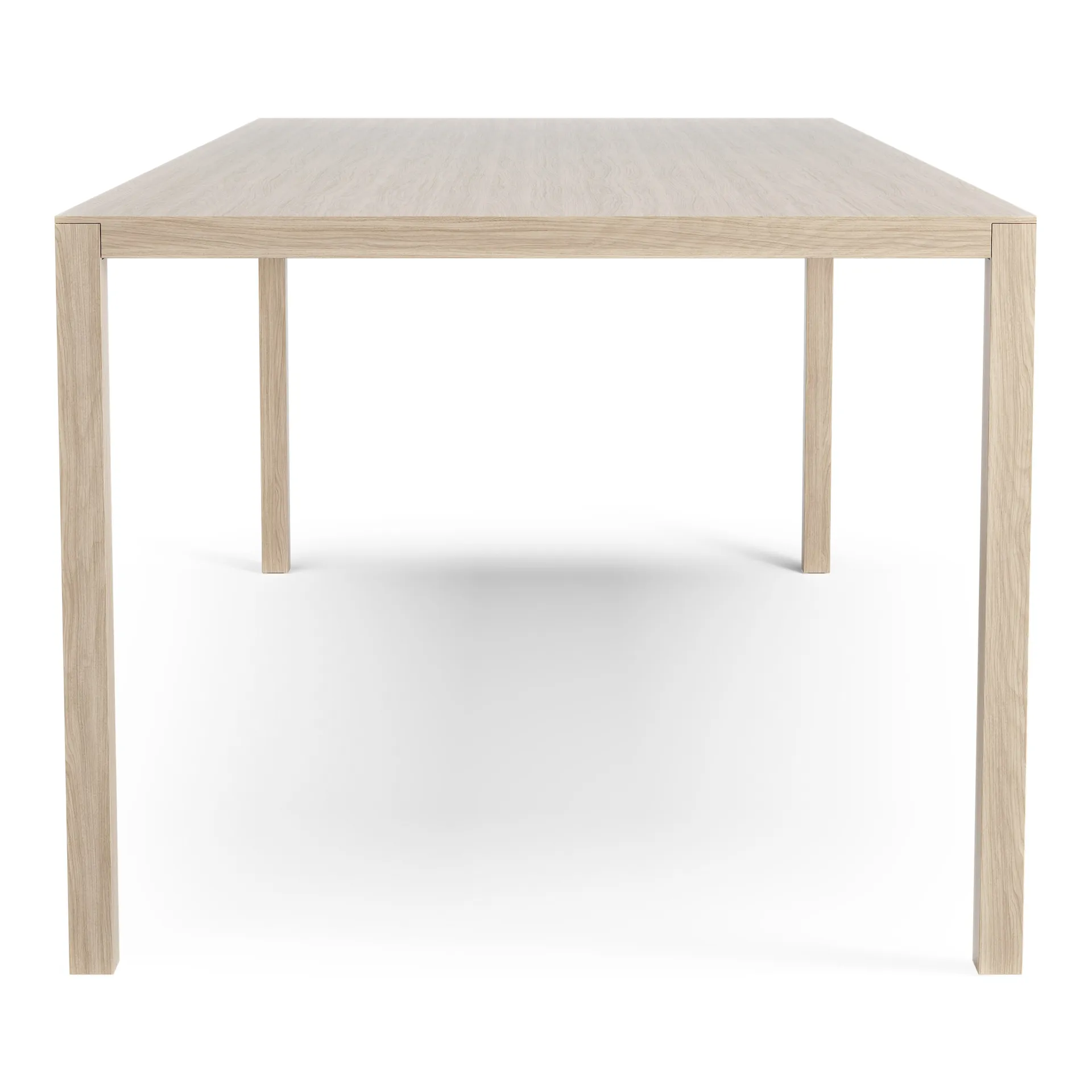 Bespoke bord 90x200 cm, Ek vitpigmenterad Swedese