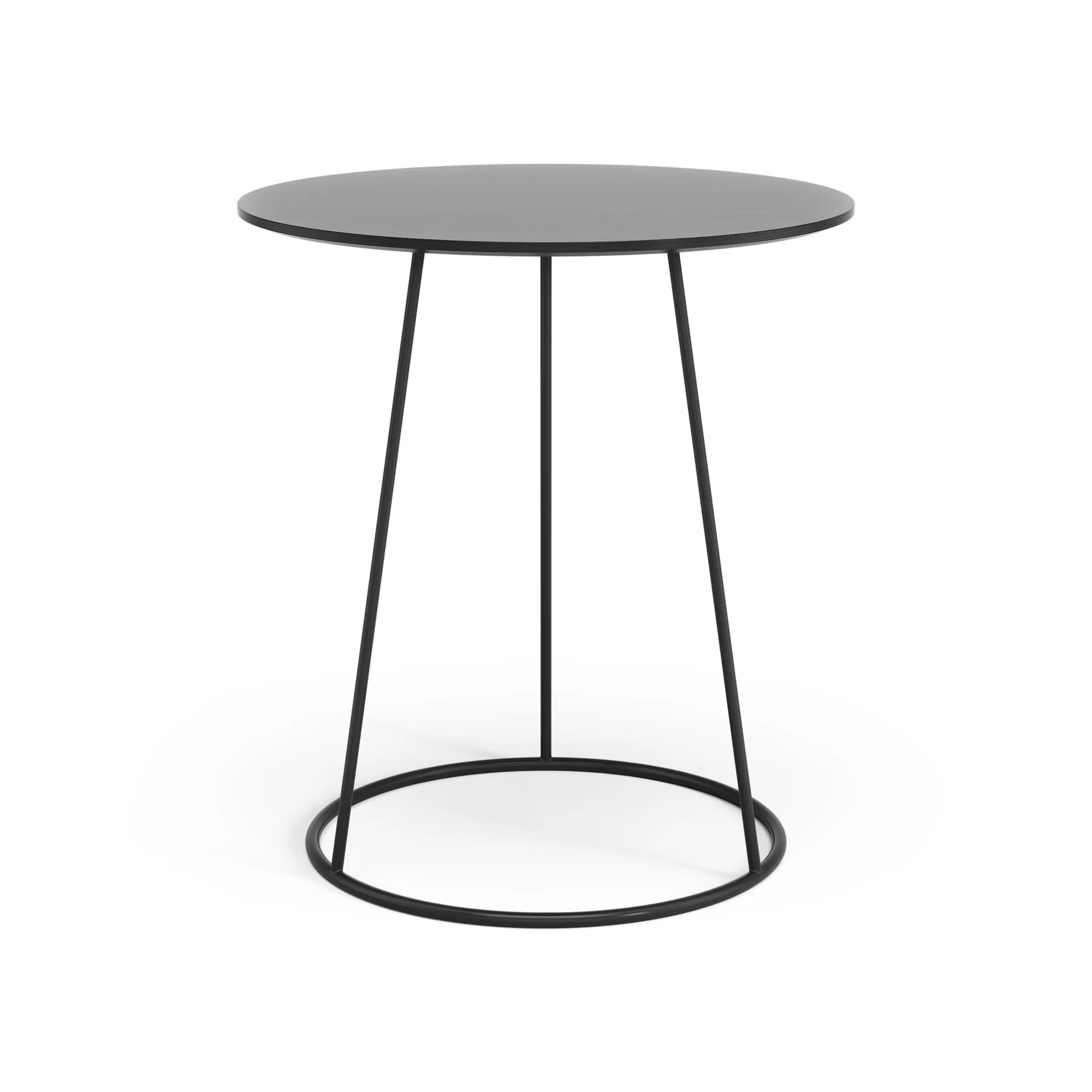 Breeze bord slät skiva Ø46 cm, Svart Swedese