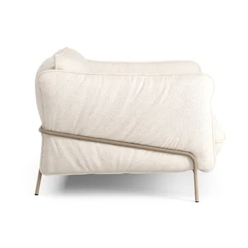 Continental fåtölj - Barnum 01 Off white-nutmeg - Swedese