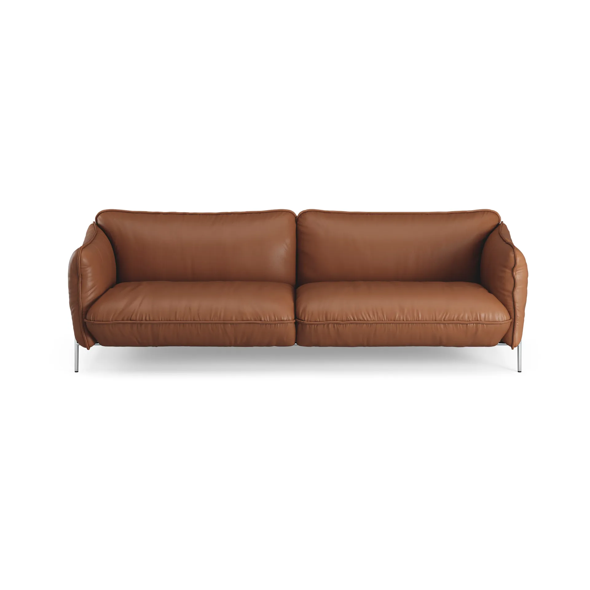 Continental soffa, Cognac 43404-krom Swedese