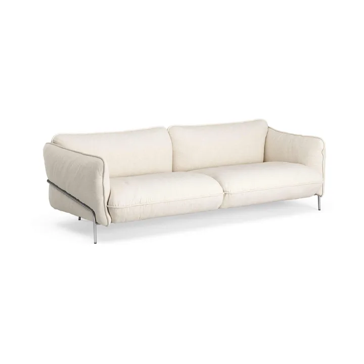Continental soffa - Sealife Ivory/sand-kromat stål - Swedese
