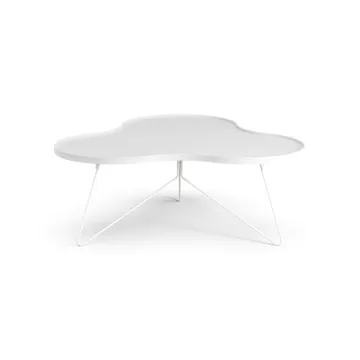 Flower mono bord 107x114 cm - H45 cm Ask vitlaserad - Swedese