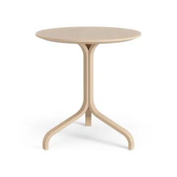 Lamino bord Ø46x49 cm - Bok lackad - Swedese