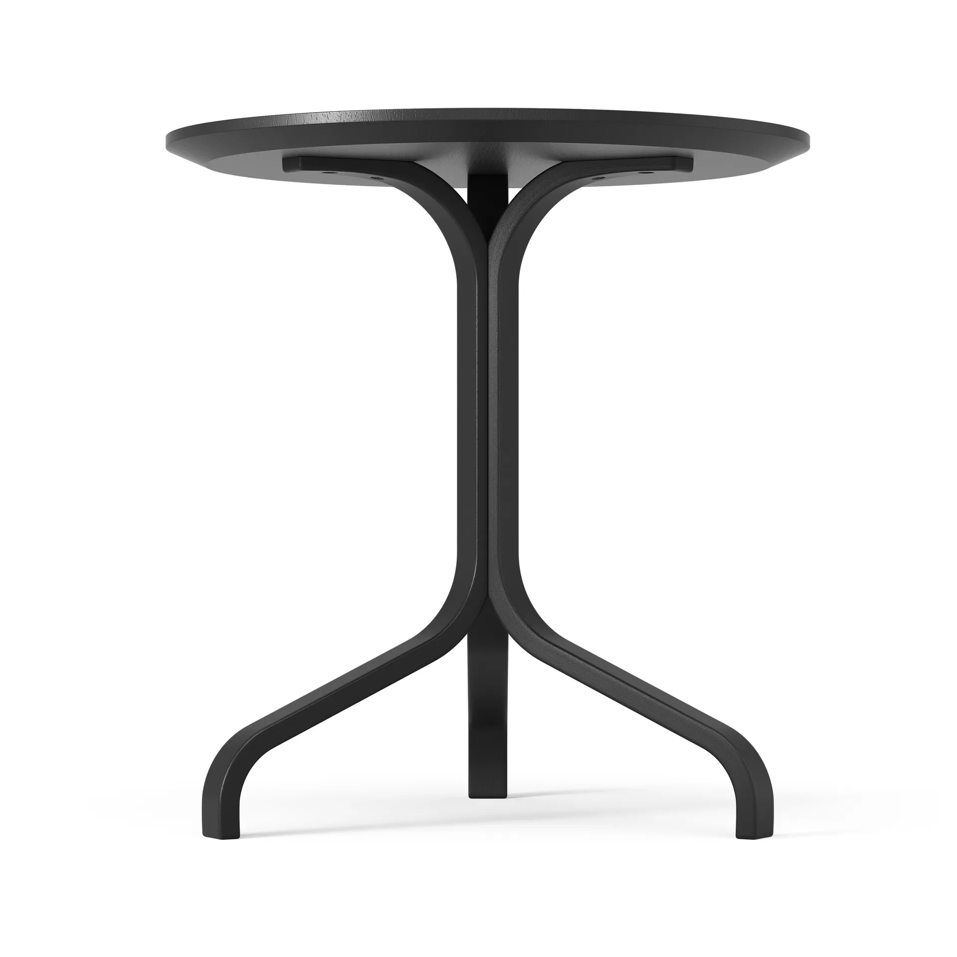 Lamino bord 49 cm, Bok svartbetsad Swedese