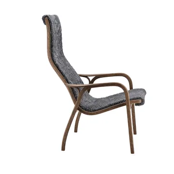 Lamino fåtölj ek/fårskinn Special Edition - Rubio Monocoat Chocolate-Charcoal - Swedese