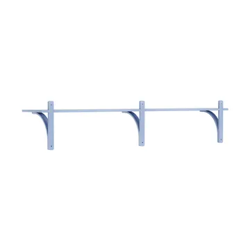 Levi hylla 1 hyllplan - ILKE Blue-aluminium, 180 cm - Swedese
