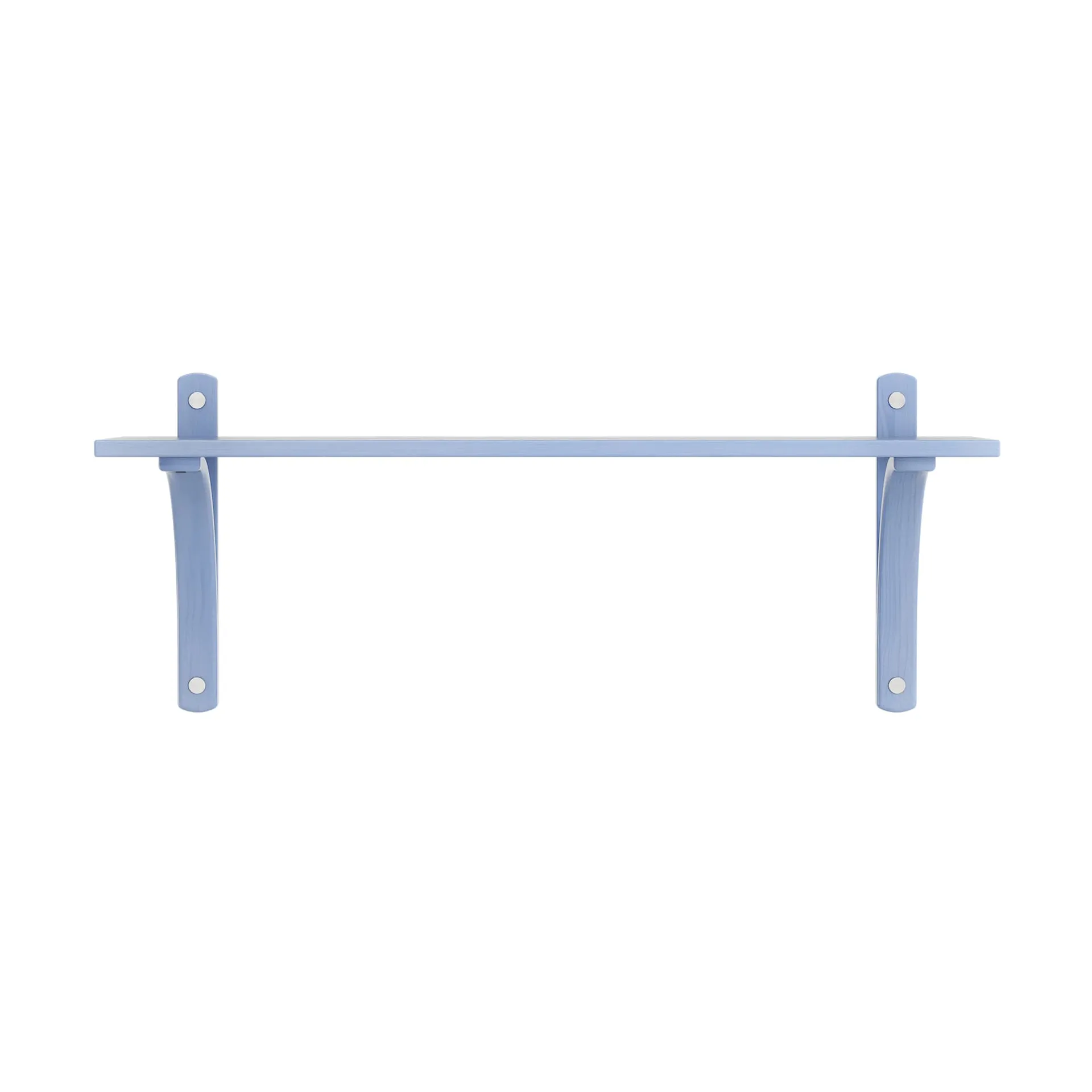 Levi hylla 1 hyllplan, ILKE Blue-aluminium, 90 cm Swedese