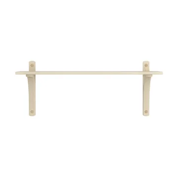 Levi hylla 1 hyllplan - Naturlackerad ask-aluminium, 90 cm - Swedese