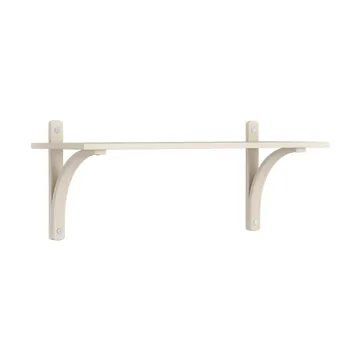 Levi hylla 1 hyllplan - Vitpigmenterad ask-aluminium, 90 cm - Swedese