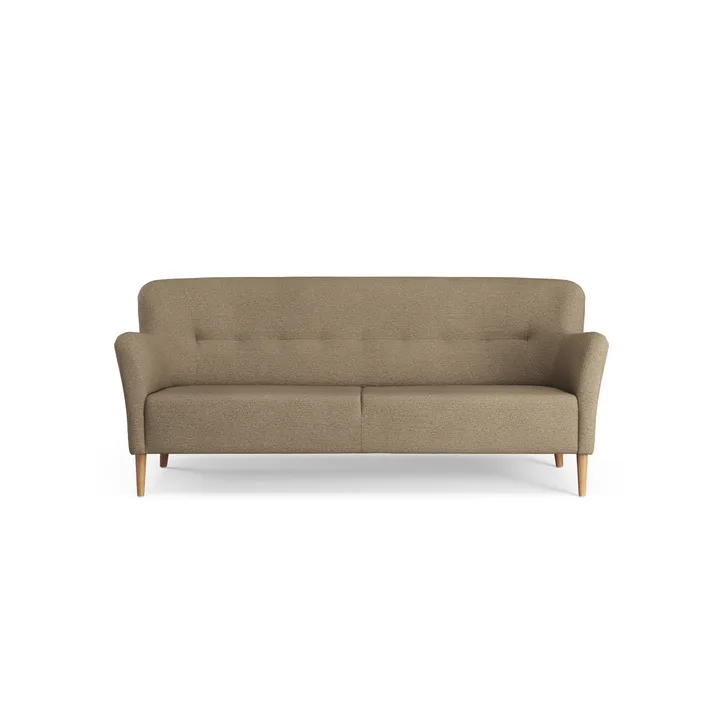 Nova soffa 3-sits 200 cm - Barnum 04 Juta-ek oljad - Swedese