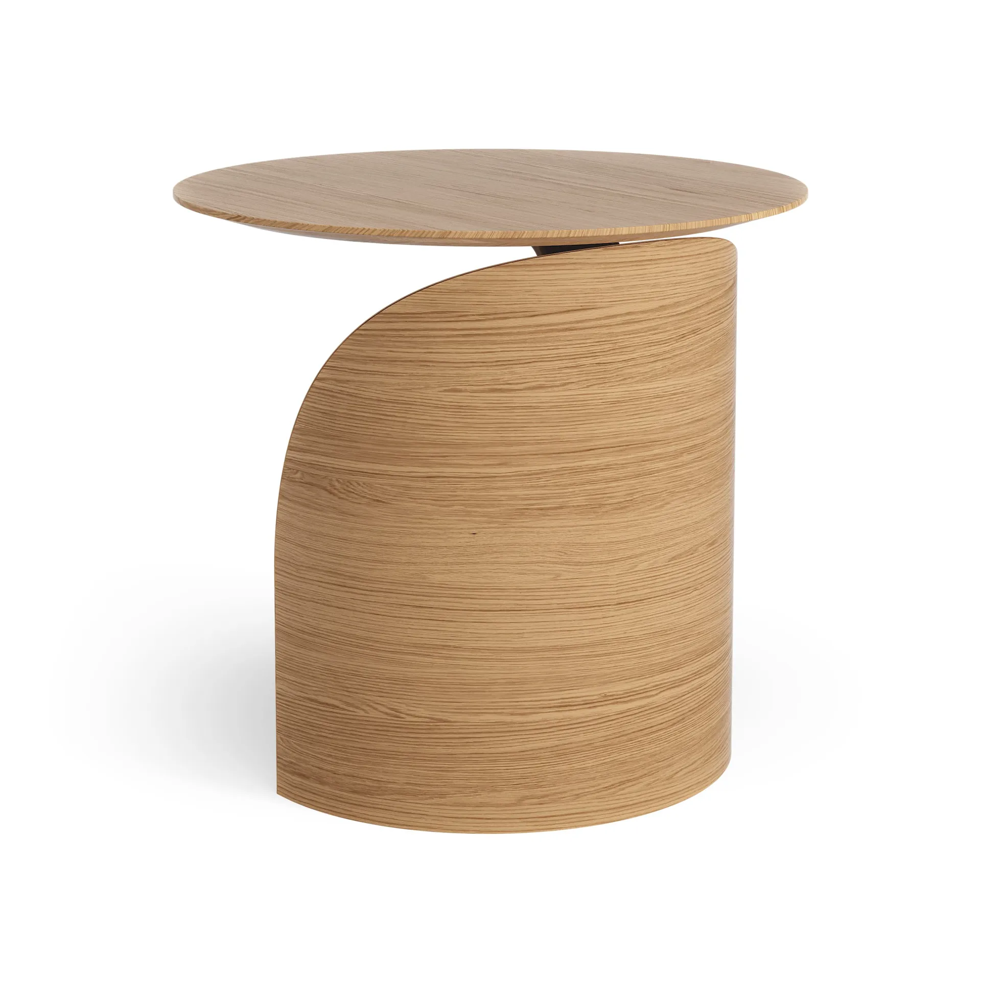 Savoa bord H50 cm, Ek oljad Swedese