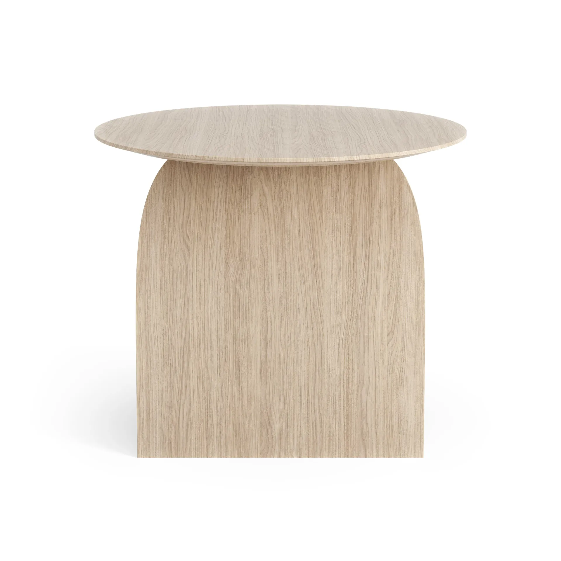 Savoa bord H50 cm, Ek vitpigmenterad Swedese