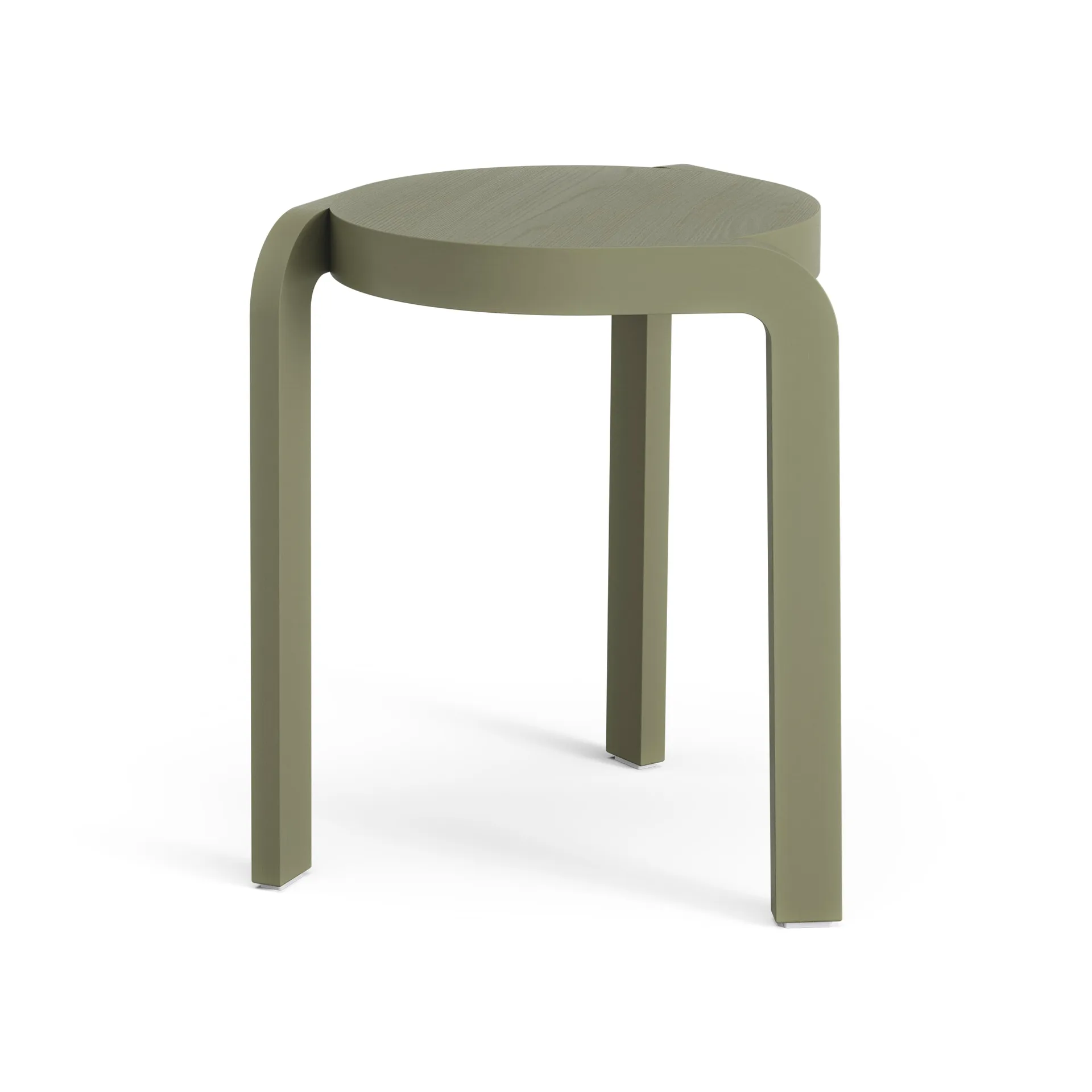 Spin pall H44 cm, Ask-moss green Swedese