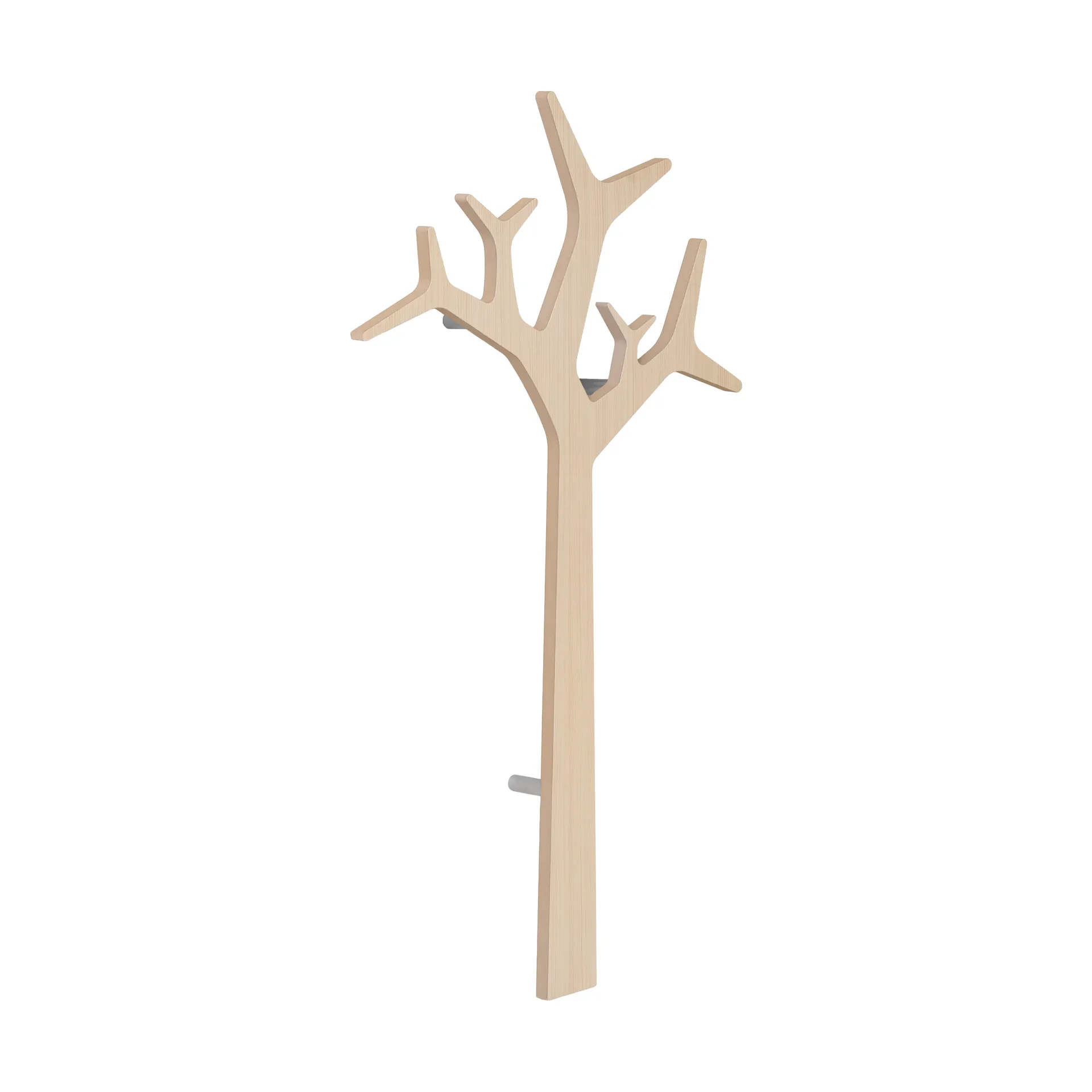Tree wall väggmonterad rockhängare Special Edition 134 cm, Vitpigmenterad furu Swedese
