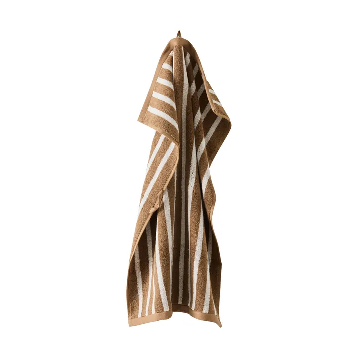 Bonnie handduk 50x70 cm - Brown - Tell Me More