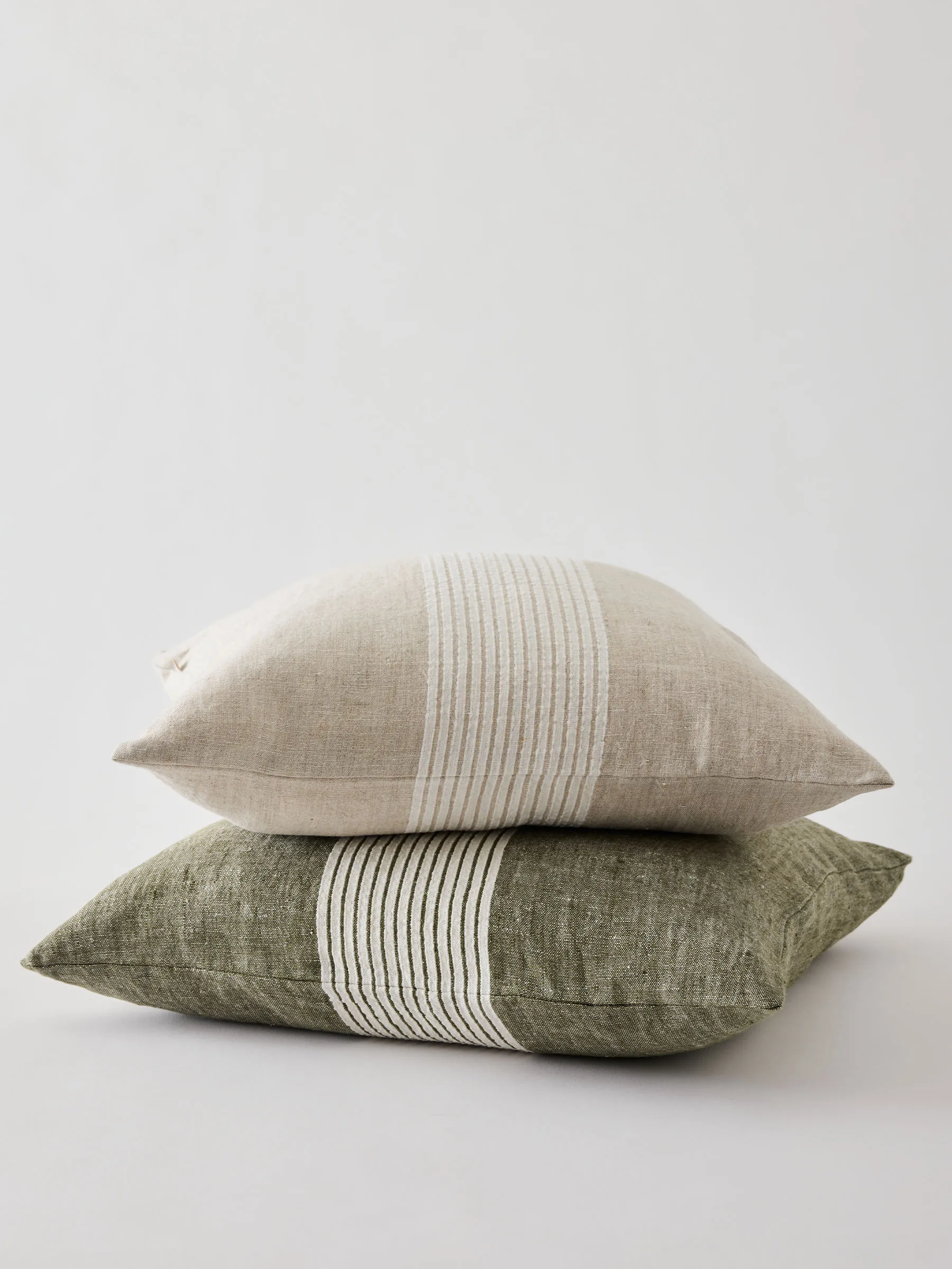 Colette kuddfodral, Natural stripe, 50x50 cm Tell Me More