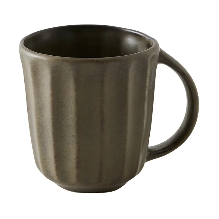 Elba mugg - Green brown, 35 cl - Tell Me More