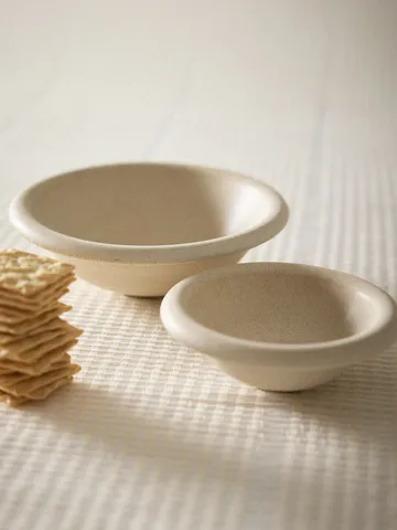 Elba skål - Sand beige, Ø13 cm - Tell Me More