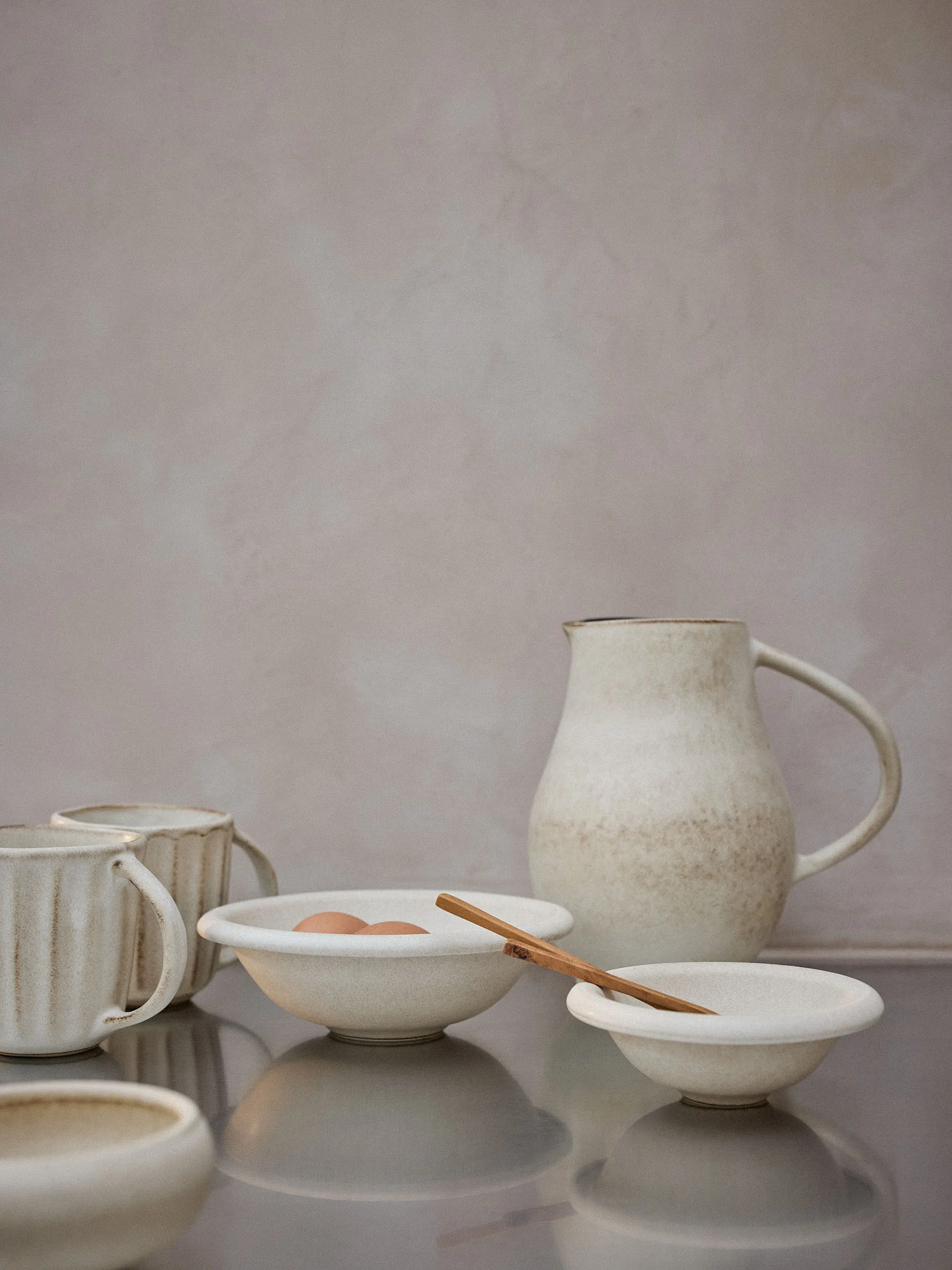 Elba skål, Sand beige, Ø13 cm Tell Me More