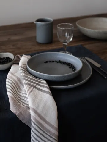 Ella servett 50x50 cm - Grey checkered - Tell Me More