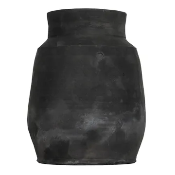 Hero kruka L Ø15 cm - Svart - Tell Me More