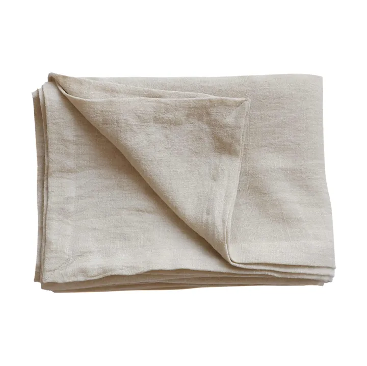 Marion bordsduk linne 175x175 cm - Wheat - Tell Me More