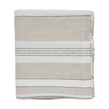 Noah bordsduk - Beige stripe, 145x330 cm - Tell Me More