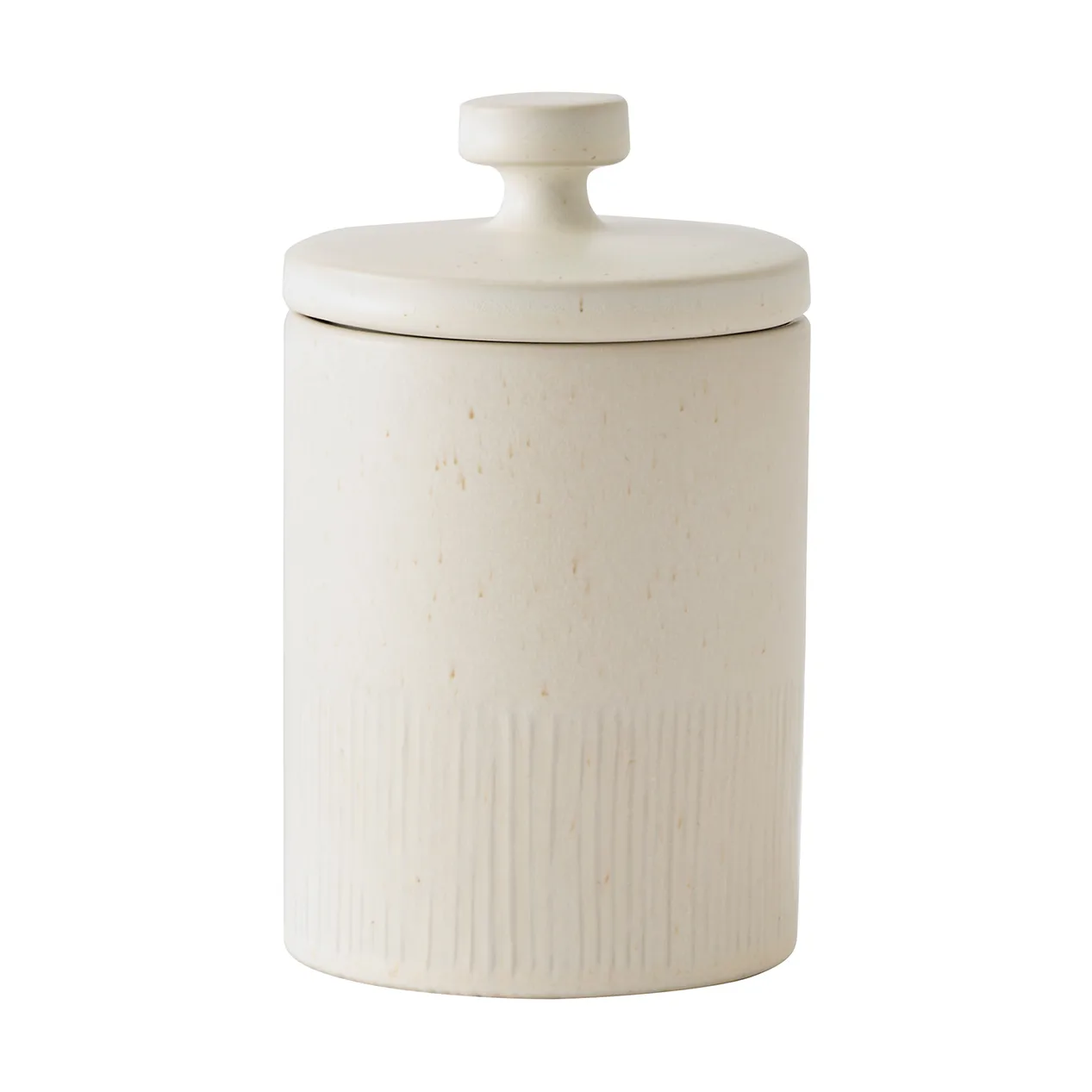 Palermo burk med lock, Offwhite, small 0,95 L Tell Me More