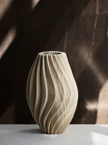 Vento vas - Sand, small 32 cm - Tell Me More