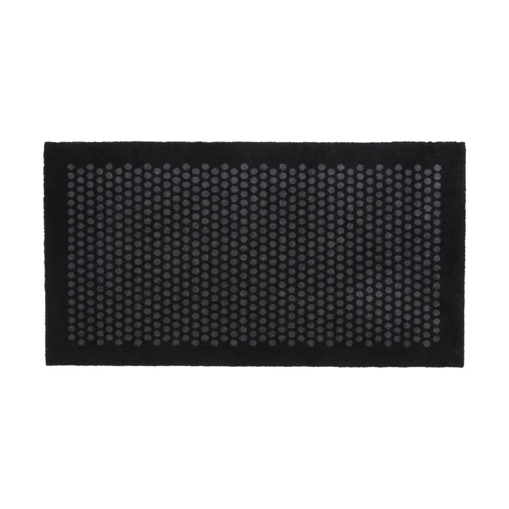 Dot gångmatta - Black, 67x120 cm - tica copenhagen