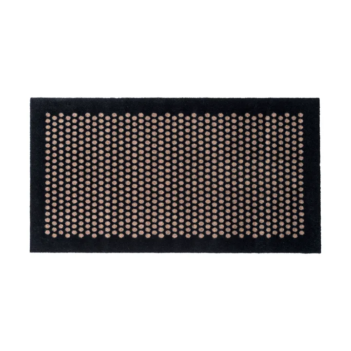 Dot gångmatta - Black-sand, 67x120 cm - tica copenhagen