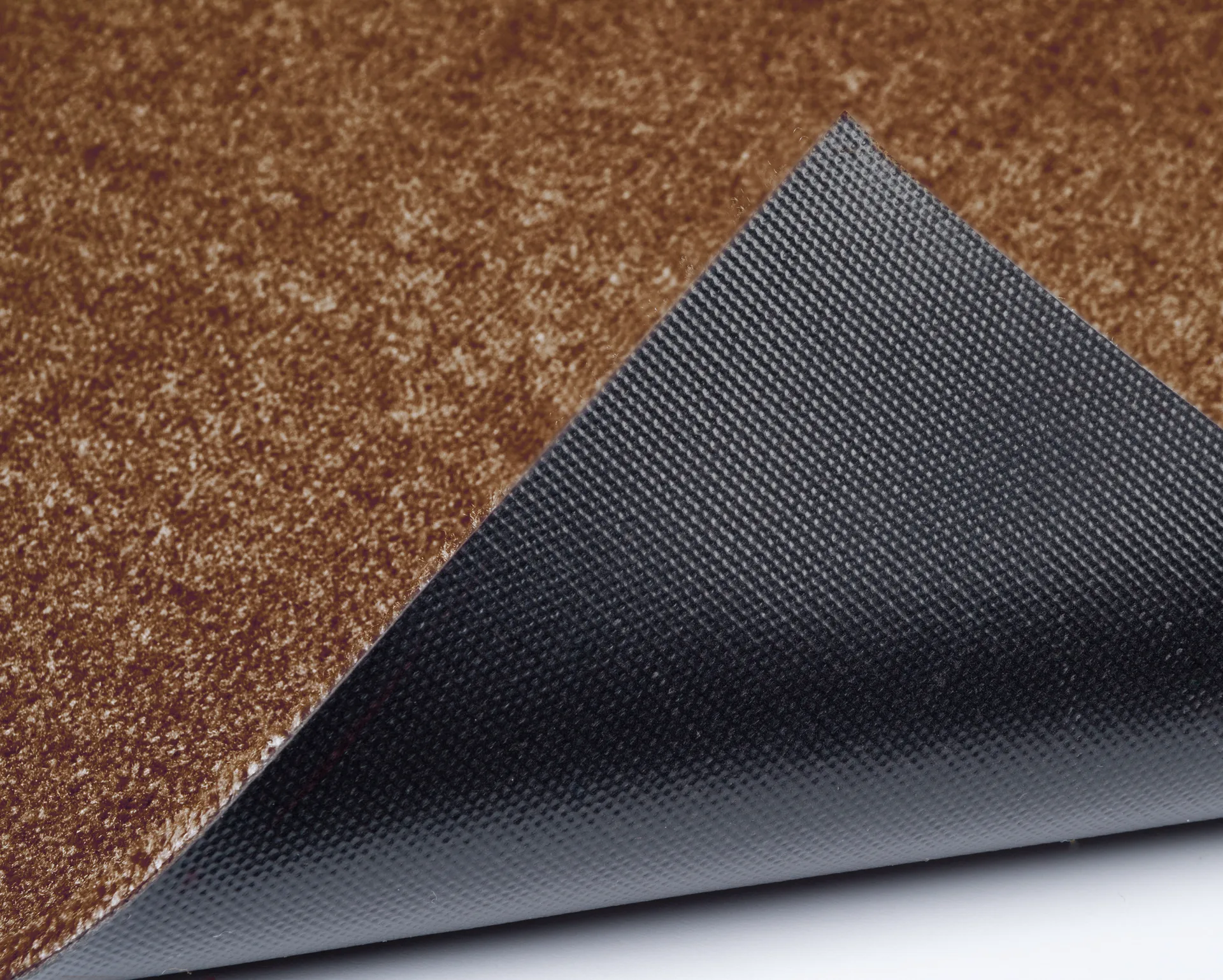 Stripes dörrmatta, Cognac-dark brown-black, 60x90 cm tica copenhagen