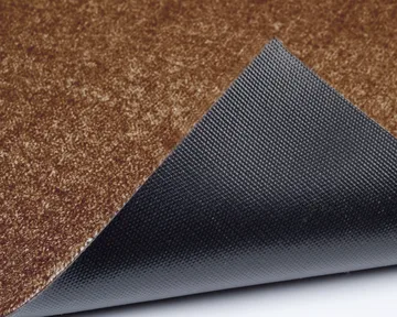 Stripes dörrmatta - Cognac-dark brown-black, 60x90 cm - tica copenhagen