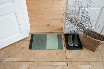 Stripes dörrmatta - Green, 40x60 cm - tica copenhagen