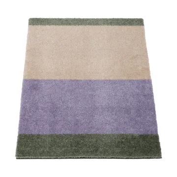 Stripes dörrmatta horisontell - Lilac-ivory-green, 40x60 cm - tica copenhagen