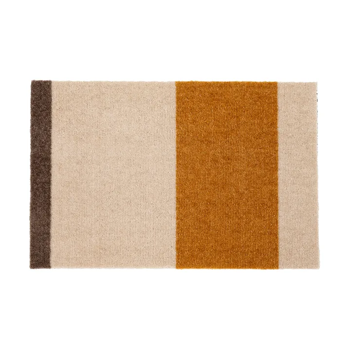Stripes dörrmatta - Ivory-dijon-brown, 40x60 cm - tica copenhagen